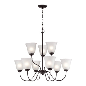 Conway 26" Wide 9-Light Chandelier