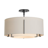 Exos Double Shade Semi-Flush