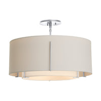 Exos Double Shade Semi-Flush