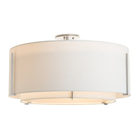 Exos Large Double Shade Semi-Flush