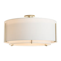 Exos Large Double Shade Semi-Flush