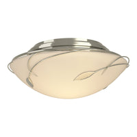 Forged Leaves Flush Mount