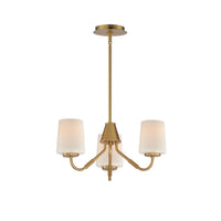 Durham 3-Light Chandelier