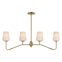 Durham 4-Light Linear Chandelier