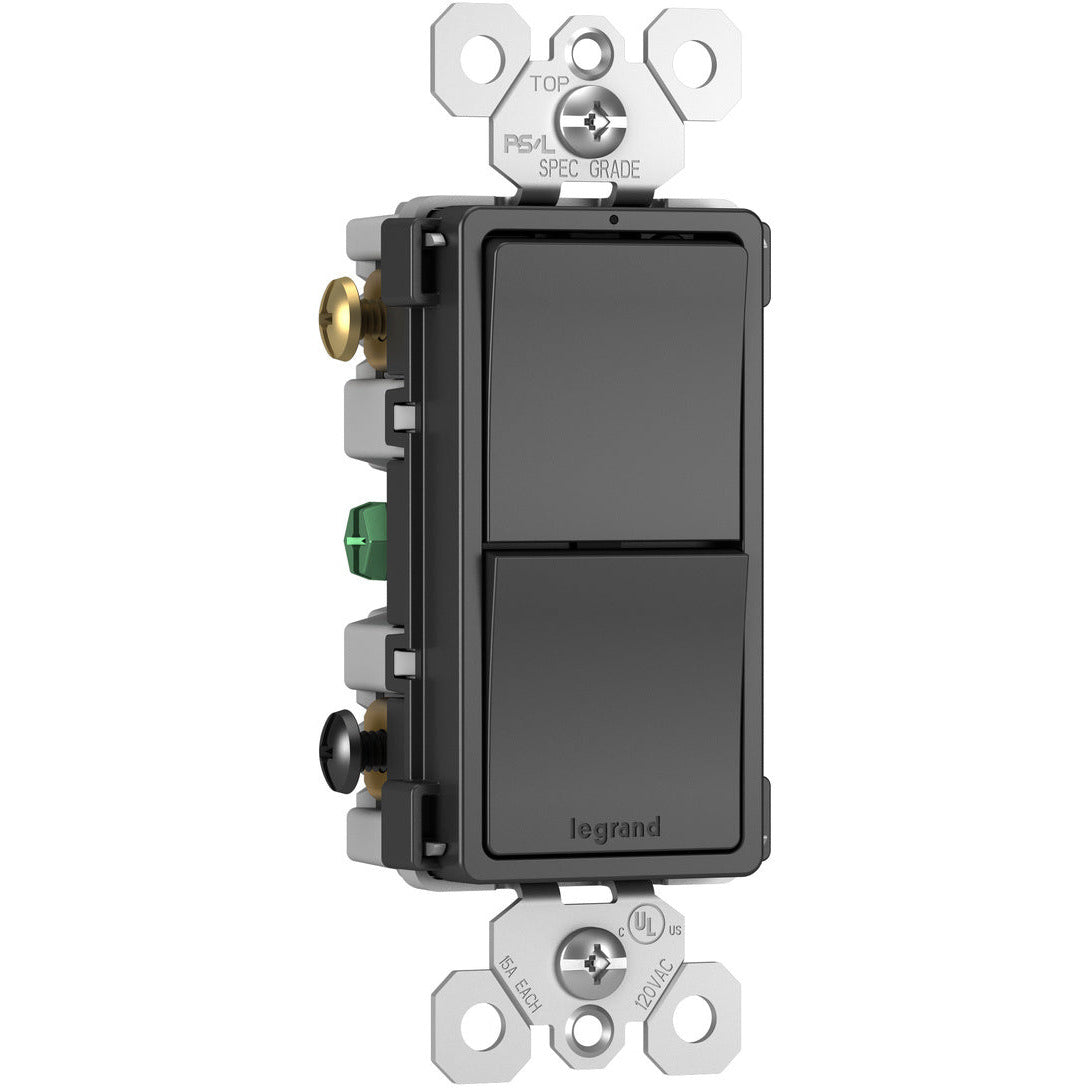 radiant Two Single-Pole/3-Way Switches