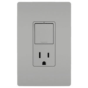 radiant Single-Pole/3-Way Switch with 15A Tamper-Resistant Outlet