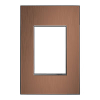 Adorne 1-Gang+ Wall Plate