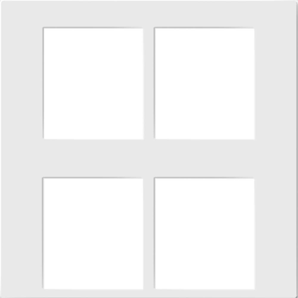 4-Port Keystone Frame