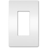 radiant One-Gang Screwless Wall Plate