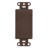 radiant Blank Wall Plate Insert