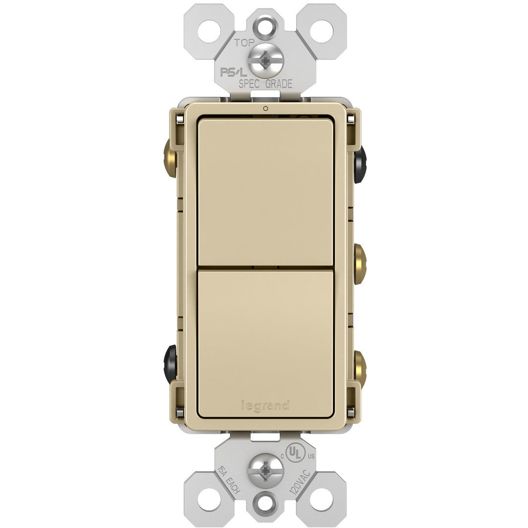 radiant Two Single-Pole/3-Way Switches