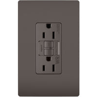radiant Spec-Grade 15A Weather-Resistant Self-Test GFCI Receptacle