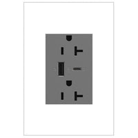Adorne 20A Tamper-Resistant Ultra-Fast USB Type A/C Outlet