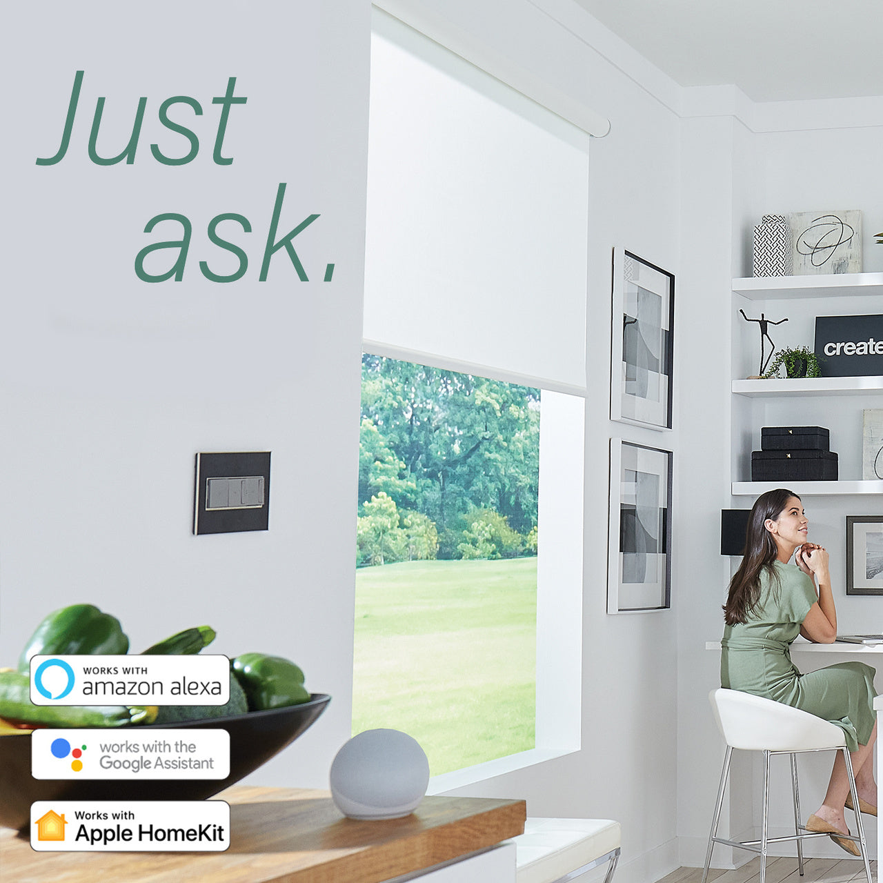 Adorne Smart Switch Starter Kit with Gateway and Home/Away Wireless Smart Switch with Netatmo