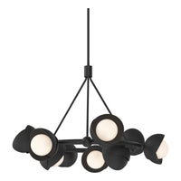 Brooklyn 9-Light Double Shade Ring Pendant