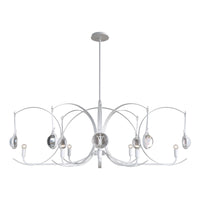 Optic 8-Light Oval Pendant