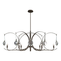 Optic 8-Light Oval Pendant