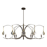 Optic 8-Light Oval Pendant