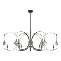 Optic 8-Light Oval Pendant