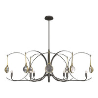 Optic 8-Light Oval Pendant