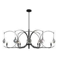 Optic 8-Light Oval Pendant