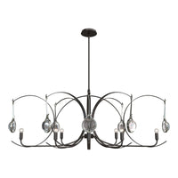 Optic 8-Light Oval Pendant