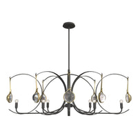 Optic 8-Light Oval Pendant