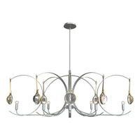 Optic 8-Light Oval Pendant