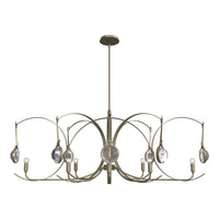 Optic 8-Light Oval Pendant