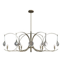 Optic 8-Light Oval Pendant