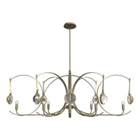 Optic 8-Light Oval Pendant