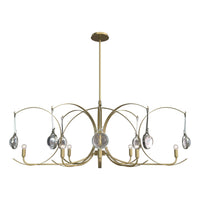 Optic 8-Light Oval Pendant