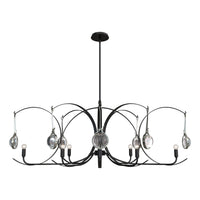 Optic 8-Light Oval Pendant