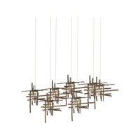 Tura 7-Light Seeded Glass Pendant