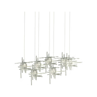 Tura 7-Light Seeded Glass Pendant