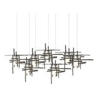 Tura 7-Light Frosted Glass Pendant