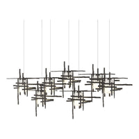 Tura 7-Light Frosted Glass Pendant