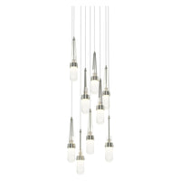 Link 9-Light Blown Glass Pendant
