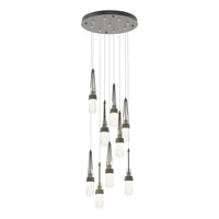 Link 9-Light Blown Glass Pendant