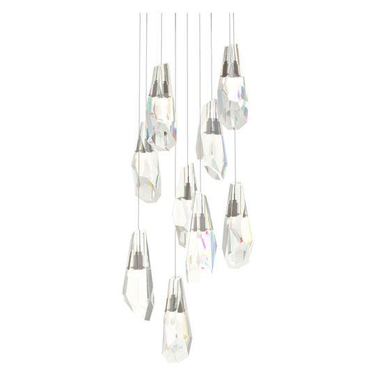 Luma 9-Light Large Crystal Pendant