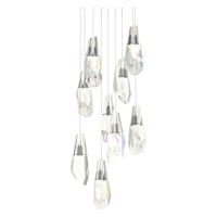 Luma 9-Light Large Crystal Pendant