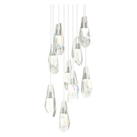 Luma 9-Light Large Crystal Pendant