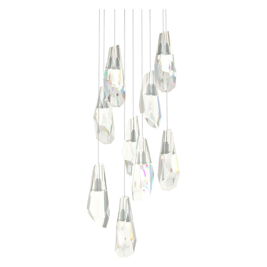 Luma 9-Light Large Crystal Pendant