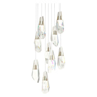 Luma 9-Light Large Crystal Pendant