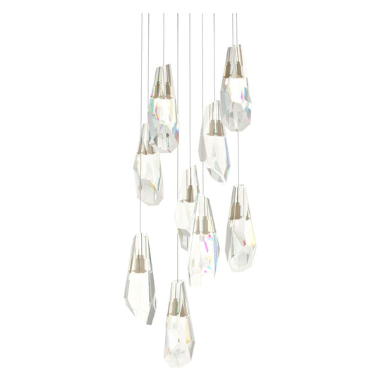 Luma 9-Light Large Crystal Pendant
