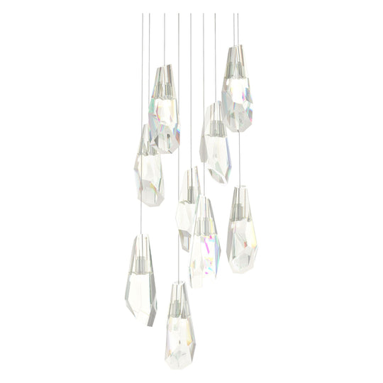 Luma 9-Light Large Crystal Pendant