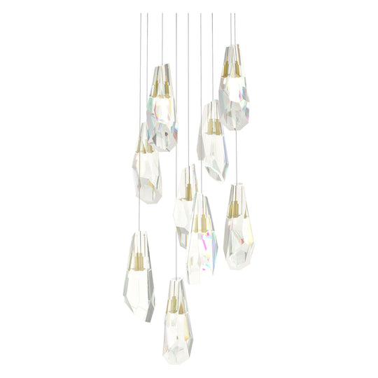 Luma 9-Light Large Crystal Pendant