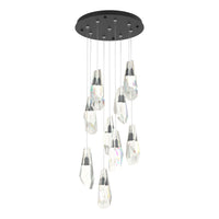 Luma 9-Light Large Crystal Pendant