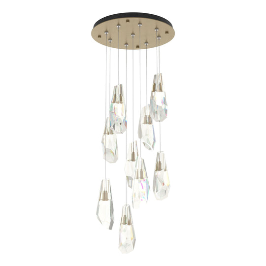 Luma 9-Light Large Crystal Pendant