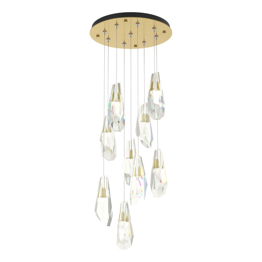 Luma 9-Light Large Crystal Pendant